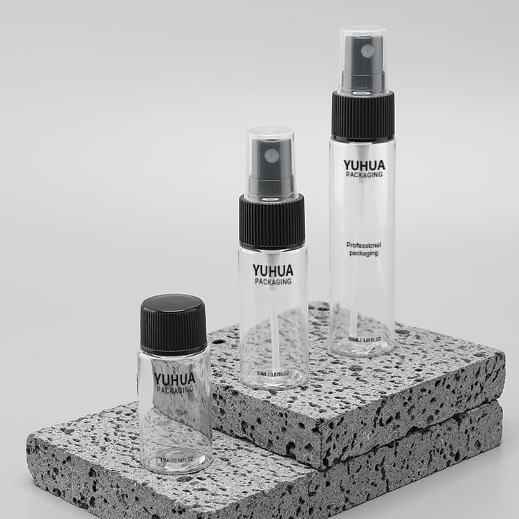 Penghuang Packaging Launches Recycled PET Fine Mist Spray Bottle with Screen Printing Customization
