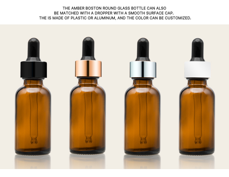 Cosmetic packaging — Luxury 15ml Empty Custom Color Matte Glass Boston Dropper Bottle Serum Essential Oil 60 120 240 Screen Printing Hot Stamping (6)