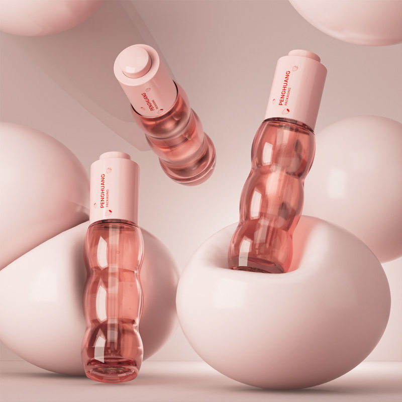 Cosmetic packaging — Luxury Glass Serum Packaging Bottle 30ml Curved Shape Dropper Container for OEM ODM Skincare Facial Essential Oil (4)