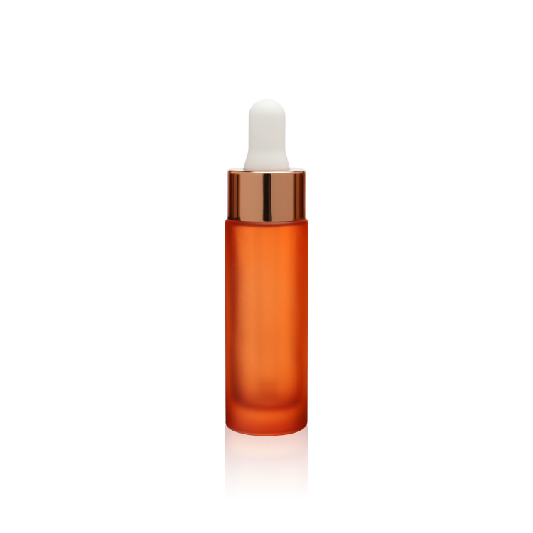 Cosmetic packaging — Unique colorful 15ml  serum  glass dropper bottle for  essence glass dropper bottles clear skin care cosmetic packaging (6)