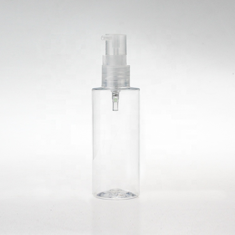 Cosmetic packaging — Factory wholesale 80ml Empty Amber Plastic PET  Dip Pump Bottle (3)