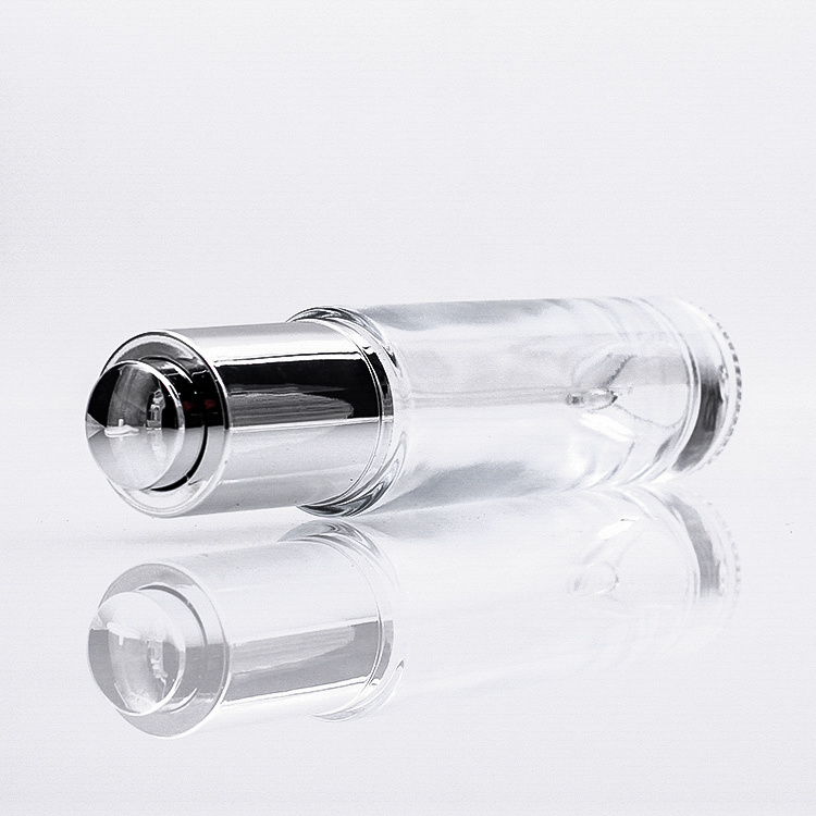 Cosmetic packaging — Hot  Selling Cosmetic Containers  35ml Clear  Empty Skincare Glass Serum Bottles with Droppers (5)