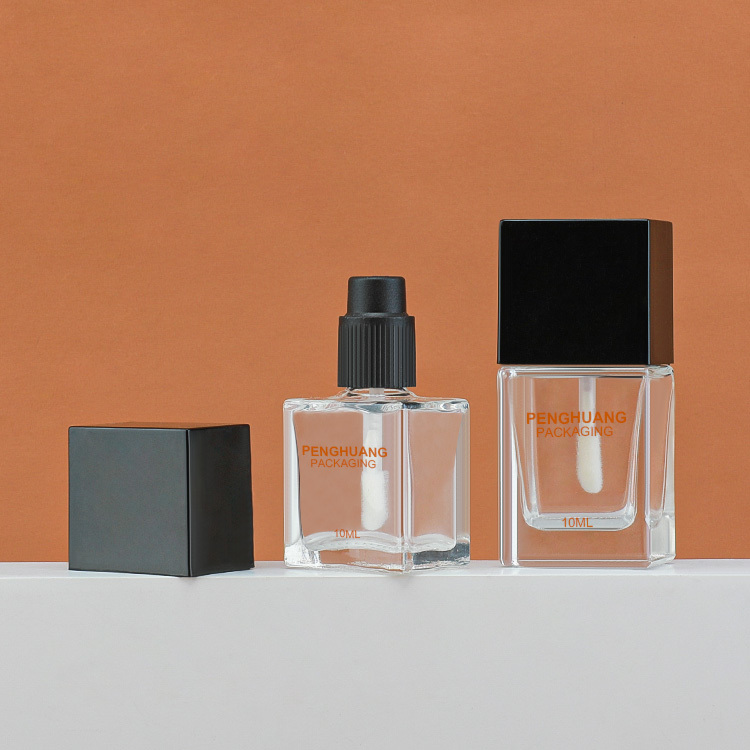 Cosmetic packaging — New hot style transparent 7ml 8ml 10ml lip glaze gloss bottle free sample empty Lip gloss tube liquid lipstick packaging (5)