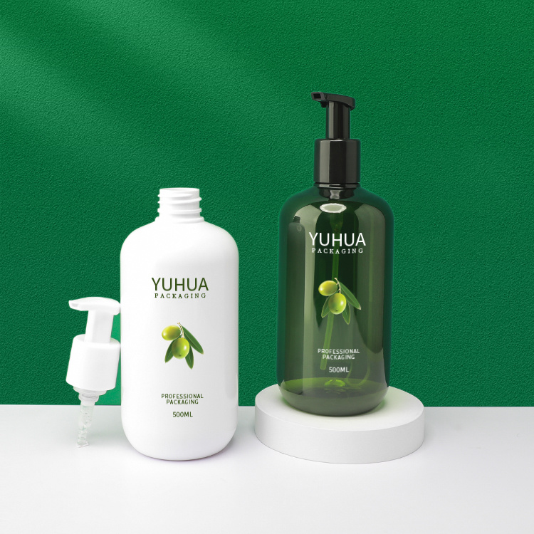 Cosmetic packaging — Empty Foam Bottle 500Ml Cosmetic Plastic Bottle Custom Logo Hand Wash Soap Foam Bottle with Pump (3)