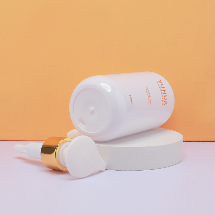 Cosmetic packaging — Professional Custom Skincare Packaging Plastic 120ml 250ml 300ml 500ml Round Bottle for Shampoo Lotion Packaging Bottle (5)