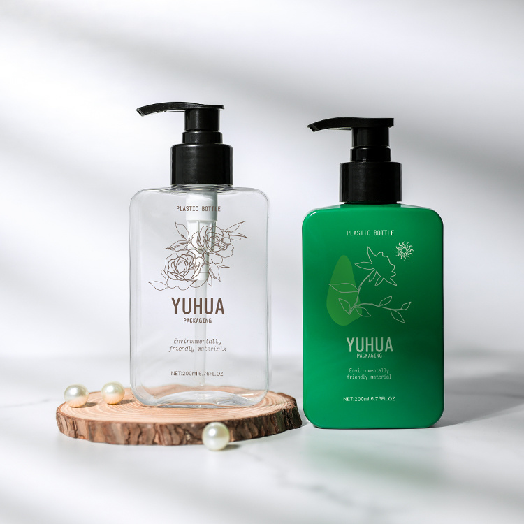 Cosmetic packaging — Custom 200ml Skincare Packaging Plastic Foaming Pump Bottle Sprayer Bottle Personal Care Hand Washing Shampoo Bottles (4)