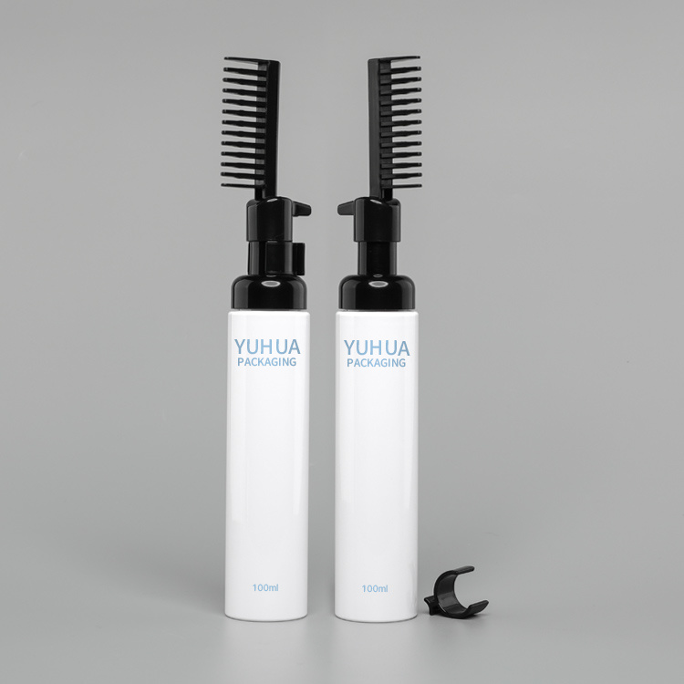 Cosmetic packaging — Empty Cleaner Packaging Container White facial cleansing Plastic Foam Bottle (6)