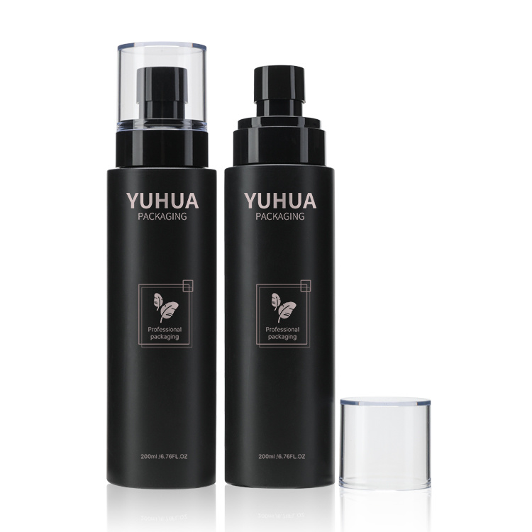 Cosmetic packaging — Support Customization Empty Fine Mist PET 200ml Blue Cosmetic Bottles Makeup Setting Spray Bottle Custom Plastic Bottle (4)