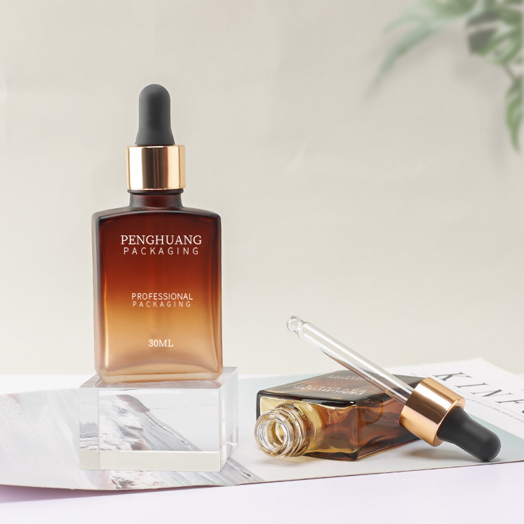 Cosmetic packaging — New Style Glass Serum Bottle with Dropper Body Essence Oil Dropper Bottle Eyelash Anti Age Moisture Glass Bottle (2)