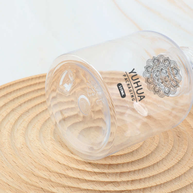 Cosmetic packaging — 80ml/100ml/150ml/200ml Eco Friendly Round Black Mushroom Cover Plastic Toner Shampoo Bottles High Quality (6)