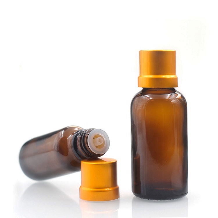 Cosmetic packaging — Essential Oil  Glass bottles with Dropper Manufacturers Hot Sale 30ml essential oil bottle with amber color (4)