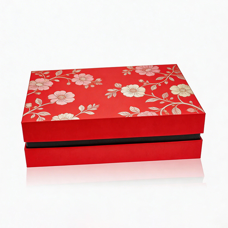 Cosmetic packaging — Luxury 6pcs 15ml Empty Square Frost Matte Glass Perfume Spray Sample Bottle Set with Red Gift Packaging Box (6)