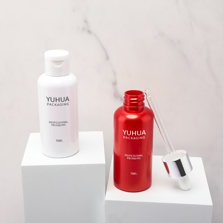 Cosmetic packaging — Recycled PET bottle small size travel packaging pet plastic flip cap plastic container lotion bottle hand wash gel bottle (3)