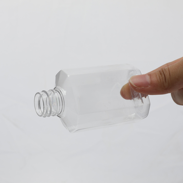 Cosmetic packaging — Hot-Selling transparent 60ml hand sanitizer spray bottle high pressure hand pressure empty sprayer plastic container bottle (2)