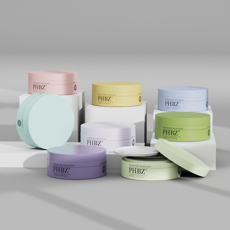 Cosmetic packaging — Custom Logo 100g Matte Glass Face Cream Moisturizer Packaging Empty Refillable 100g Cosmetic Cream Jar Plastic Lid for Skin Care (2)