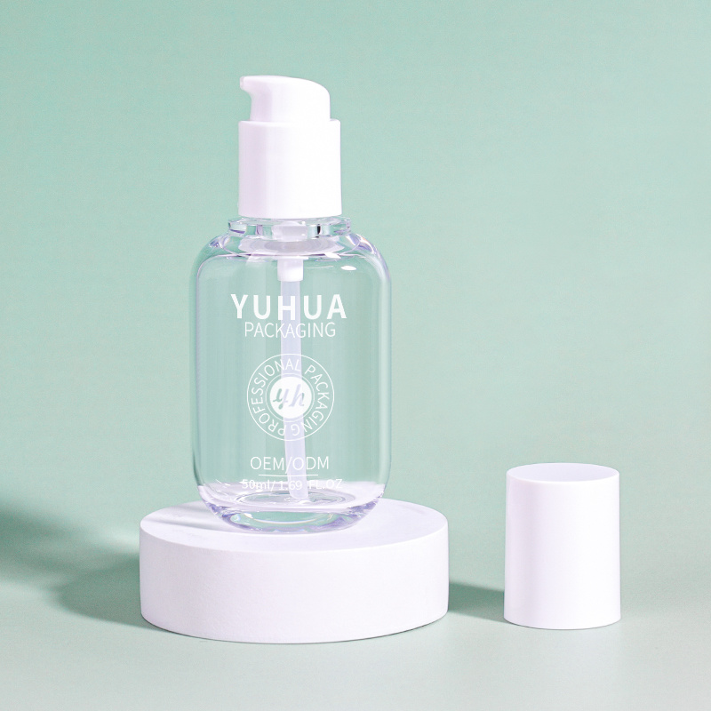 Cosmetic packaging — 15ml 30ml 50mlPETG Plastic Dropper Bottle Transparent Empty Essential Oil Serum Bottle Luxury Cosmetic Skincare Packaging Bottle (4)