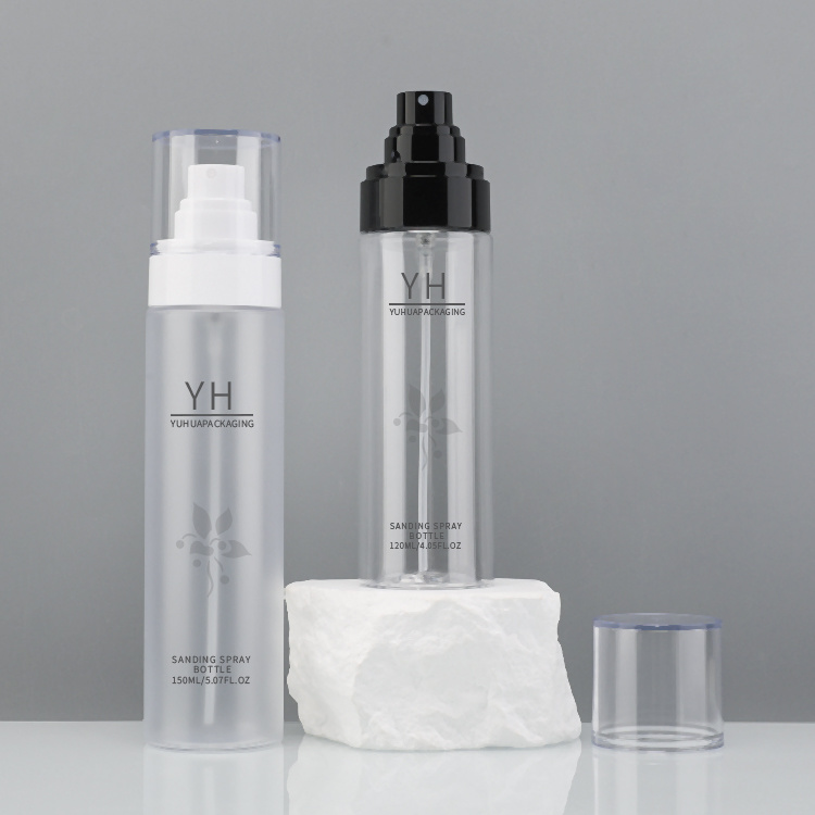 Cosmetic packaging — Custom Fine Mist Sprayer Bottle 80ml 120ml 150ml Cosmetic Packaging Plastic Skincare PET Face Toner Serum Shampoo Lotion (4)