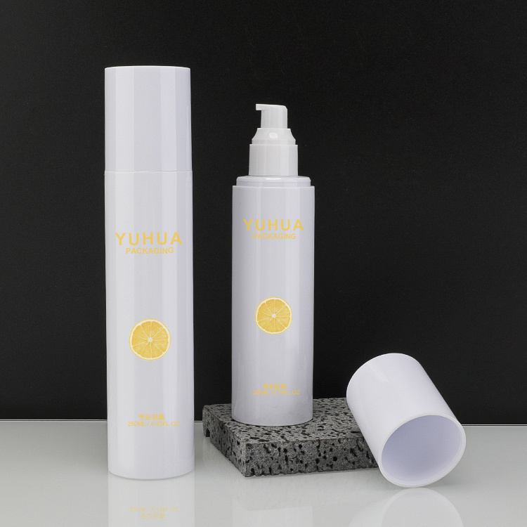 Cosmetic packaging — Recycled Refillable Cosmetic Plastic Bottle White Transparent Plastic Spray Bottle 100/120/150/180/200/250ml for Cosmetic (3)