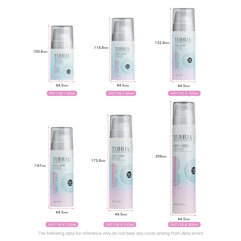 Cosmetic packaging — Custom Plastic 60-200ml PET Foam Dispenser Bottle Silk Screen Printing for Facial Cleaning Mousse Shower Gel Foaming Shampoo (6)
