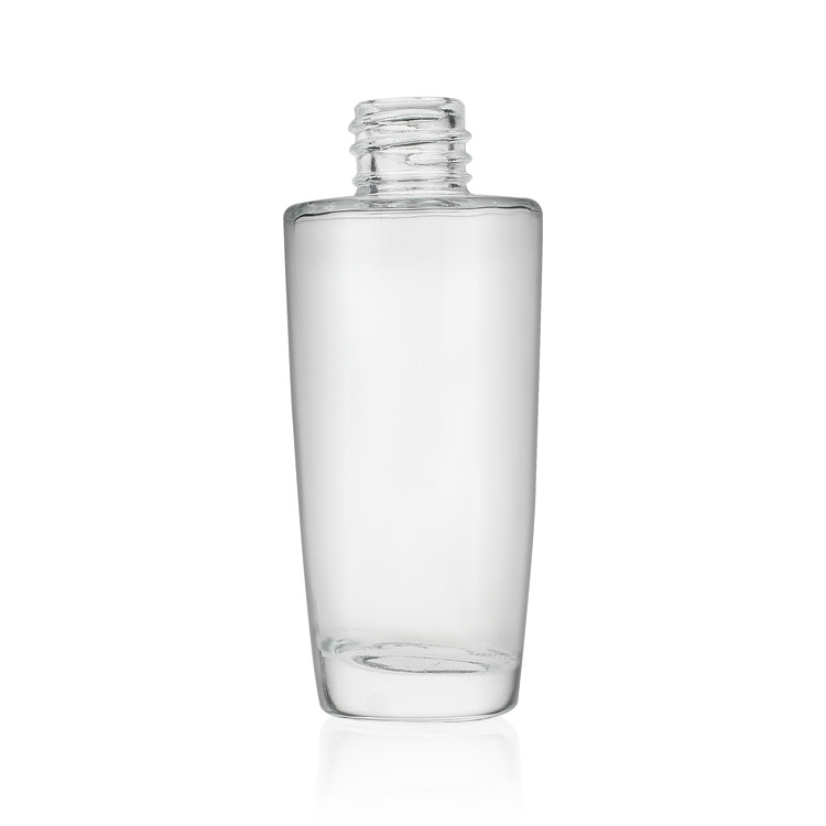 Cosmetic packaging — Round Clear Massage Oil Glass Dropper Bottles 40ml Serum Bottle Glass Cosmetic Bottles For Serum (4)