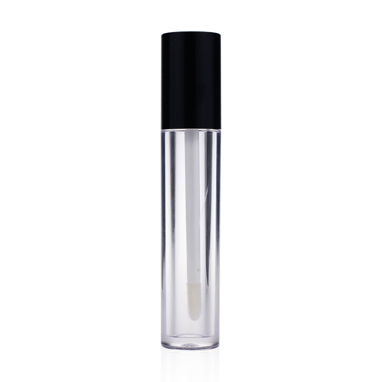 Cosmetic packaging — Classic Custom 6.3ml Empty Frosted Lip Gloss Tubes Wholesale Empty Plastic Cosmetic Packaging Pink Lip Gloss Tube Containers (3)