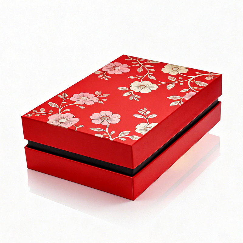 Cosmetic packaging — Luxury 6pcs 15ml Empty Square Frost Matte Glass Perfume Spray Sample Bottle Set with Red Gift Packaging Box (5)
