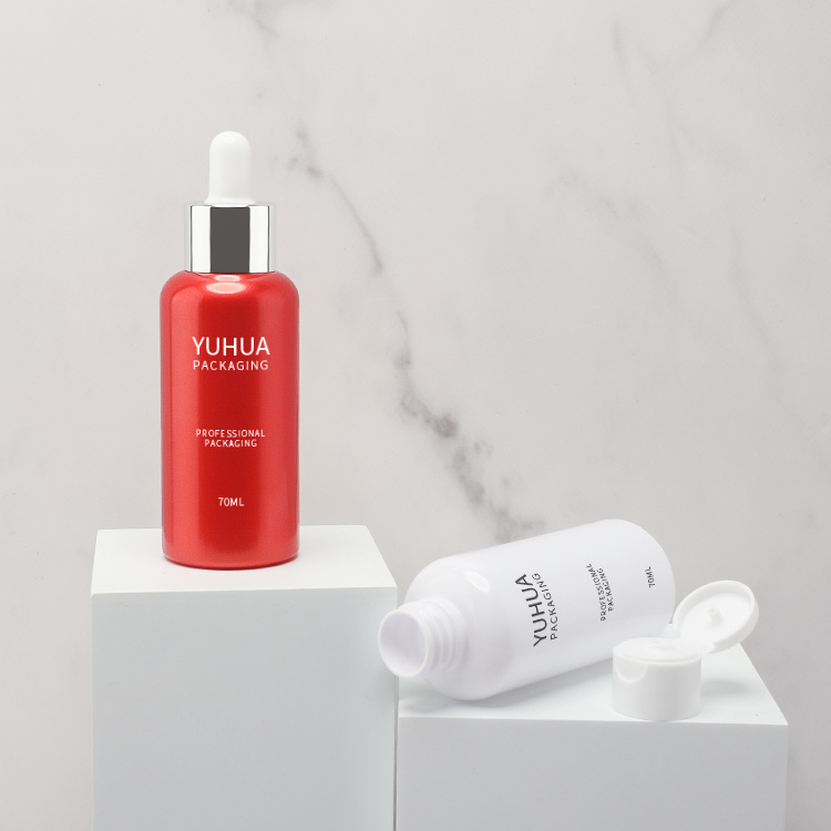 Cosmetic packaging — Recycled PET bottle small size travel packaging pet plastic flip cap plastic container lotion bottle hand wash gel bottle (4)