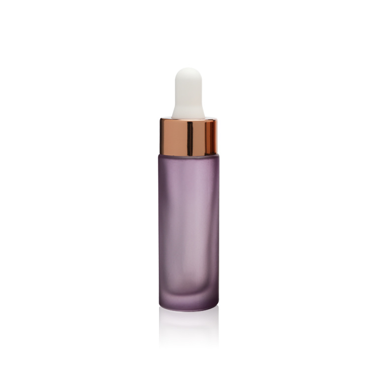 Cosmetic packaging — Unique colorful 15ml  serum  glass dropper bottle for  essence glass dropper bottles clear skin care cosmetic packaging (4)