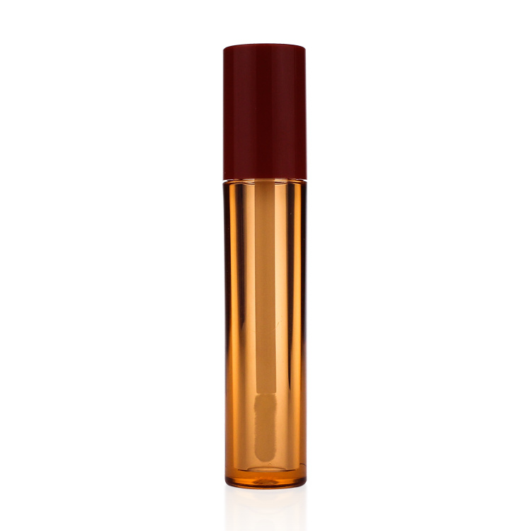 Cosmetic packaging — Classic Custom 6.3ml Empty Frosted Lip Gloss Tubes Wholesale Empty Plastic Cosmetic Packaging Pink Lip Gloss Tube Containers (5)