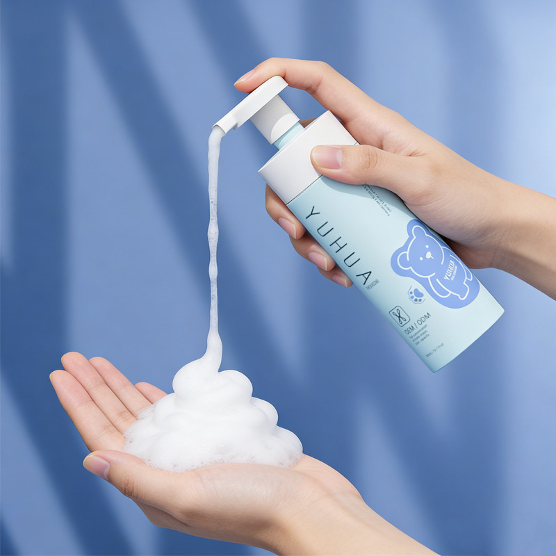 Cosmetic packaging — Cute Colorful 200/250/300/400ml Baby Foam Pump Bottle for Hand Wash Facial Cleaner & Lotion Kids Use (3)