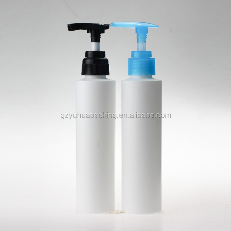 Cosmetic packaging — Recycling 150ml  Empty Plastic PE Bottle Packaging with pump cap cover golden (5)