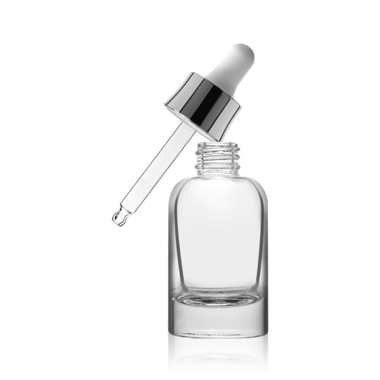 Cosmetic packaging — Factory clear 30ML Empty Essence Bottle Cosmetic Skincare Serum Bottle Dropper Packaging for Serum Liquid (3)