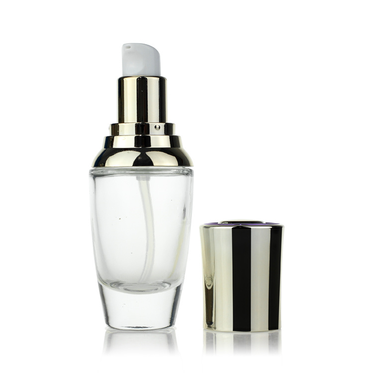 Cosmetic packaging — 30ml high quality glass bottle perfume bottle dropper pump (2)