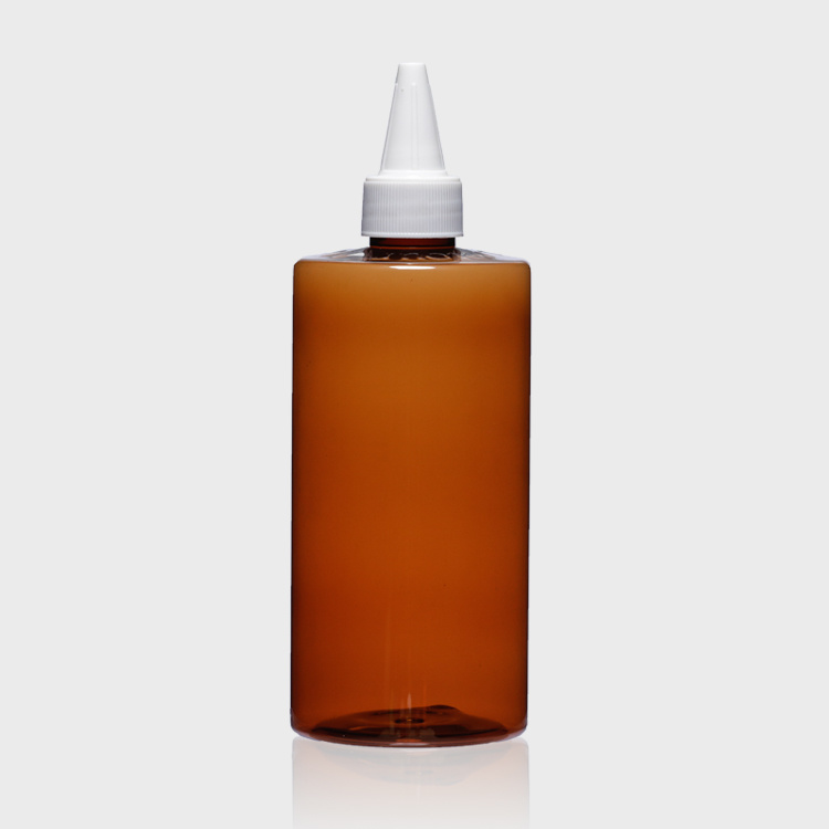 Cosmetic packaging — 500ml Eco Friendly Amber Empty Plastic PET Bottle Container (5)