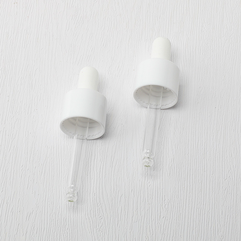 Cosmetic packaging — 20/30/40/50/60ml Brown/Amber Frosted Glass Dropper Bottles for Serum & Face Oil with Round/Flat Shape (6)
