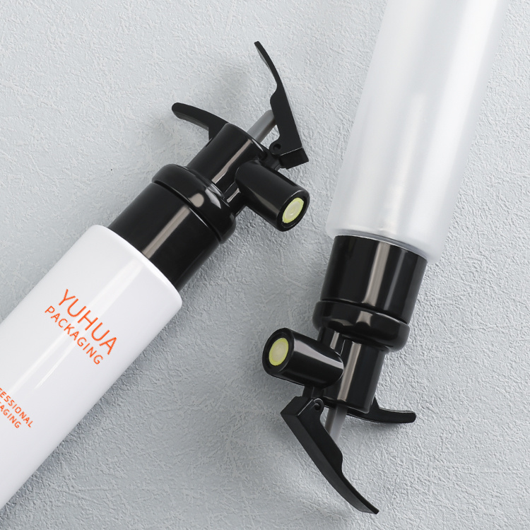 Cosmetic packaging — 50ml Refillable White PET Bottle Trigger Sprayer Empty Plastic Cylinder for Cleaning and Air Freshening (6)