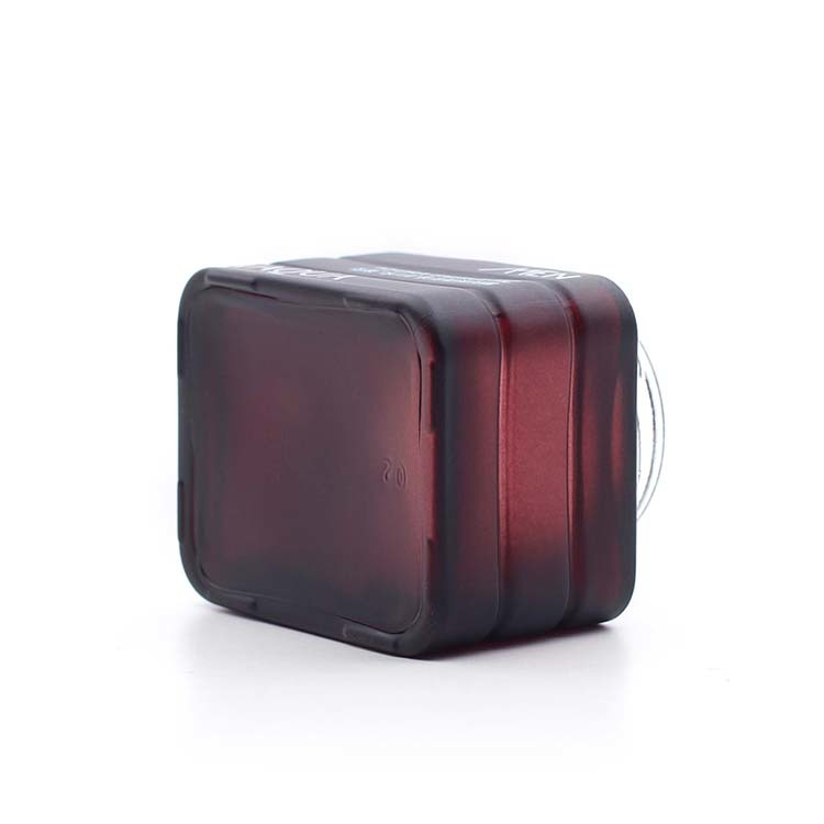 Cosmetic packaging — Glass Jar Suit Spray Painting Face Cream Jars Container Manufacturer Cosmetic Packaging Set 60g Custom Color Red Glass Products (6)