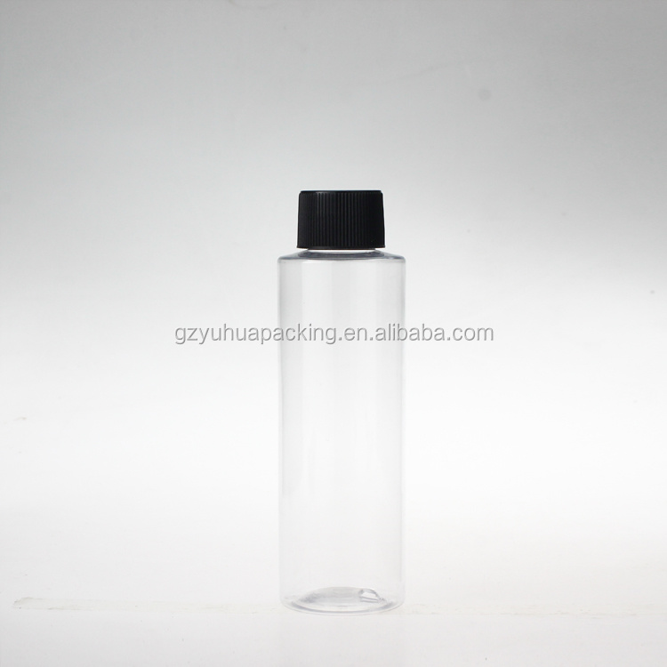 Cosmetic packaging — 120ml High-quality transparent  Empty Plastic bottle with pump (3)