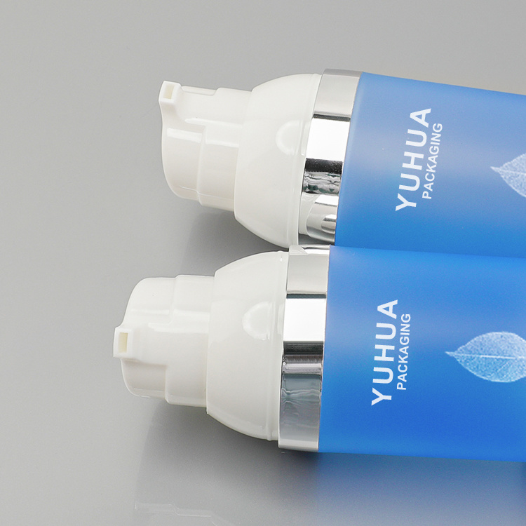 Cosmetic packaging — Customizable Luxury Empty Plastic Lotion Pump Bottle 30/50/75ml Face Cream Skin Care Airless Screen Printing PET CE Certified (5)