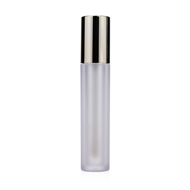 Cosmetic packaging — Classic Custom 6.3ml Empty Frosted Lip Gloss Tubes Wholesale Empty Plastic Cosmetic Packaging Pink Lip Gloss Tube Containers (2)