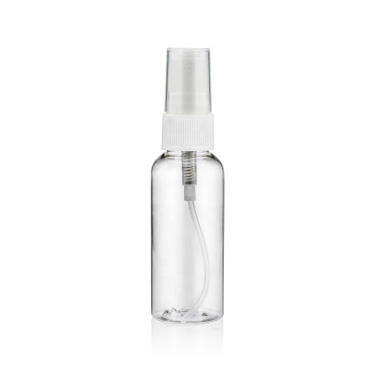 Cosmetic packaging — High-quality transparent 60ml Empty Plastic spray bottle  sanitizer bottle with flip top cap PET cosmetic bottle manufacturer (4)