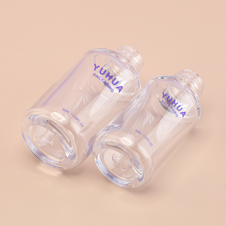 Cosmetic packaging — Recycled cosmetic packaging plastic serum bottle 1oz 30ml with dropper cap Refillable dropper bottle (5)