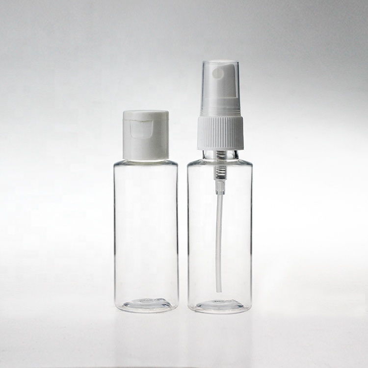 Cosmetic packaging — High-quality transparent 60ml Empty Plastic dip pump sanitizer bottle 250ml Clearance Sale for 60ml 250ml Clear Plastic Bolltes (3)