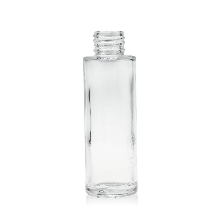 Cosmetic packaging — Empty bottle foundation cosmetic packaging 30ml 40ml frosted painting silk screen bottle with pump (4)