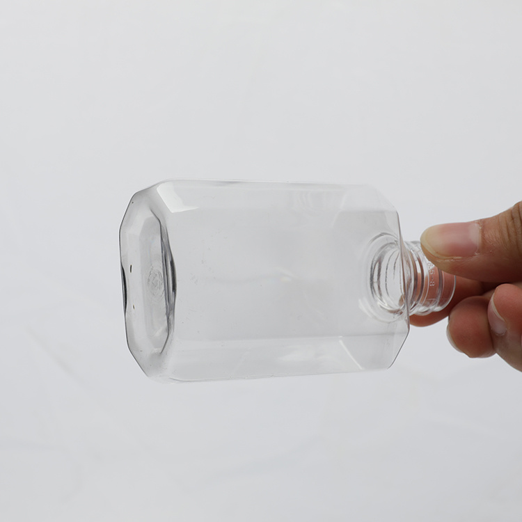 Cosmetic packaging — Hot-Selling transparent 60ml hand sanitizer spray bottle high pressure hand pressure empty sprayer plastic container bottle (3)