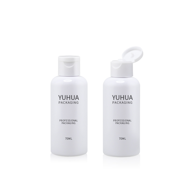 Cosmetic packaging — Recycled PET bottle small size travel packaging pet plastic flip cap plastic container lotion bottle hand wash gel bottle (6)