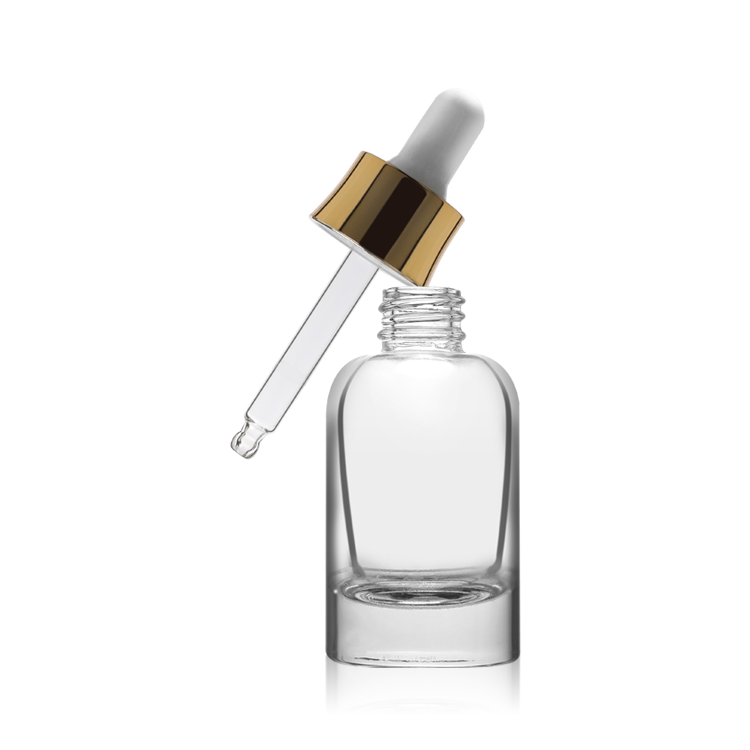 Cosmetic packaging — Factory clear 30ML Empty Essence Bottle Cosmetic Skincare Serum Bottle Dropper Packaging for Serum Liquid (4)