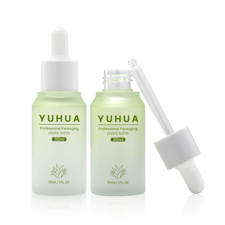 Cosmetic packaging — Customized Dropper Bottle Serum Bottle 30ml Wholesale PETG Plastic Luxury Cosmetic Containers Packaging Lotion Bottle (3)