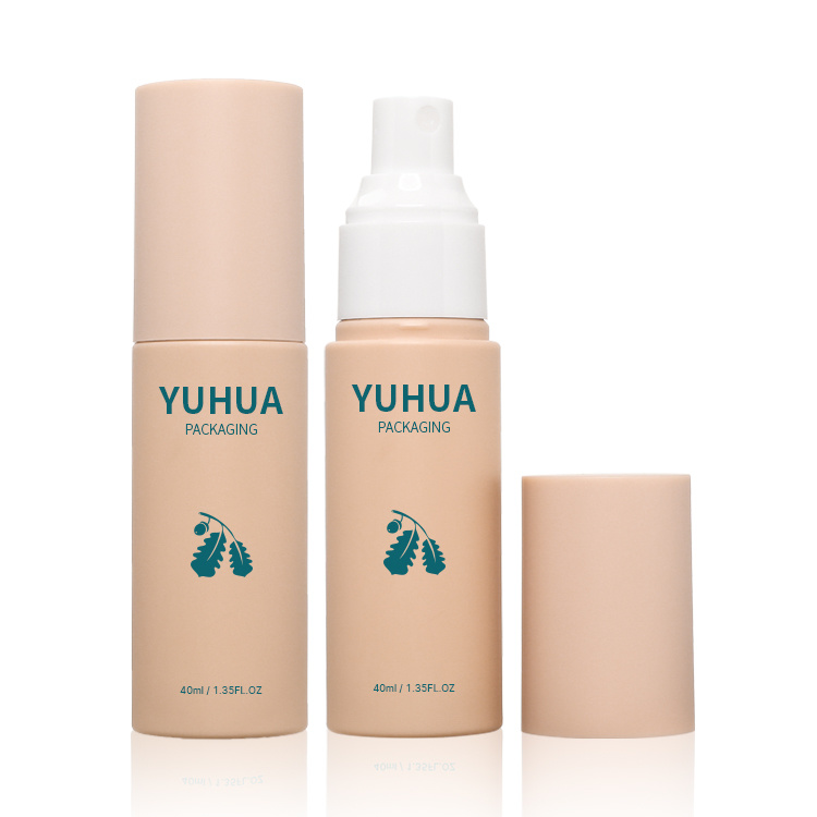Cosmetic packaging — Empty sprayer plastic bottle 40ml 50ml 60ml cosmetics packaging container custom sunscreen spray bottles for Moisture skincare (5)