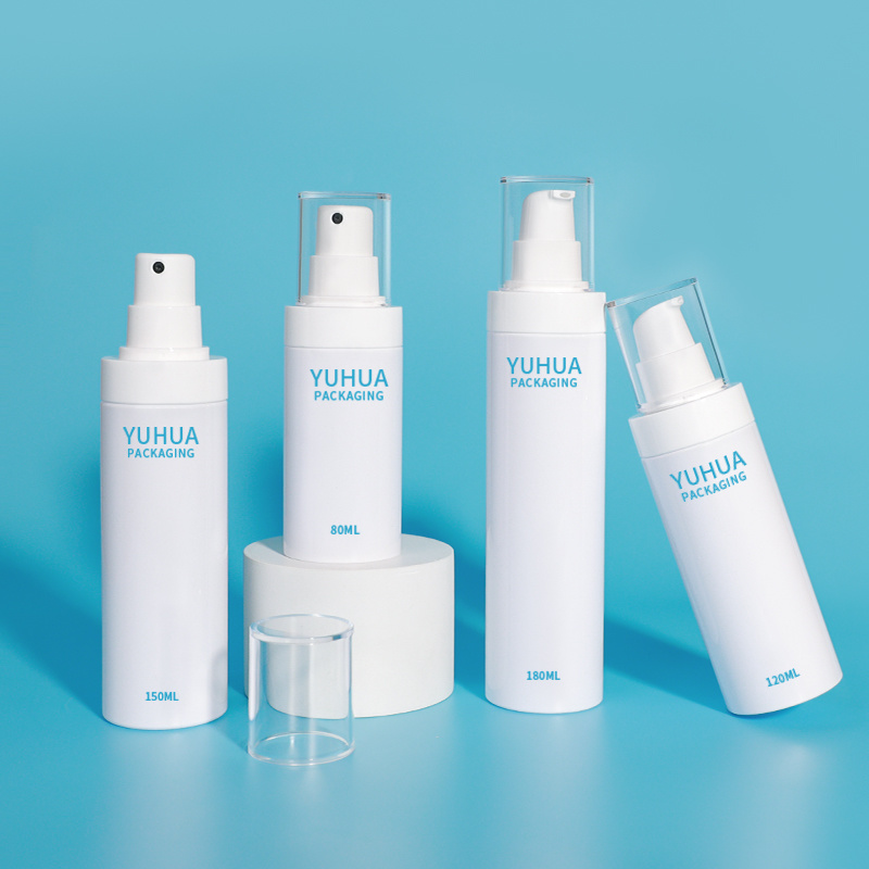 Cosmetic packaging — 120ml 150ml 180ml Body Spray Bottle Luxury Container Plastic Pet Facial Care Cream Lotion Pump Bottle for Cosmetic Packaging (2)